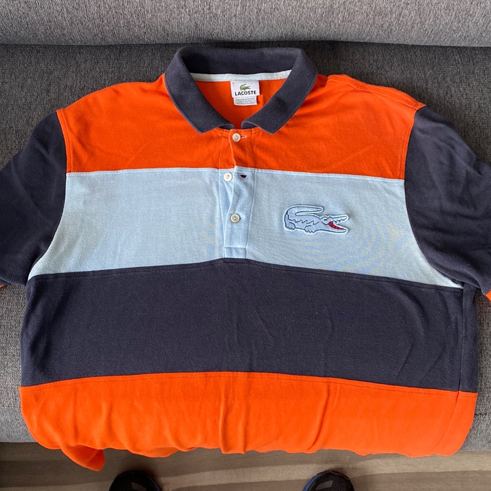 Lacoste polo size 6